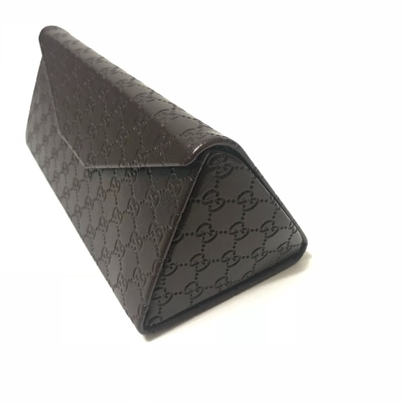 Gucci Accessories - GUCCI BROWN Monogram Sunglasses Case